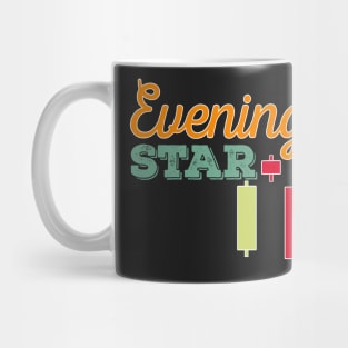 Retro Forex Trading Pattern Evening Star Mug